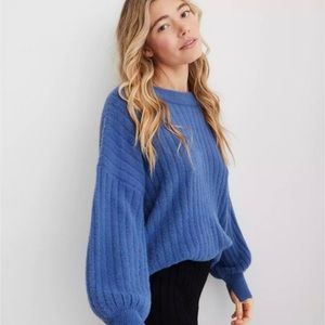 Aerie Knit Crewneck Sweater - Size XL - Oversized